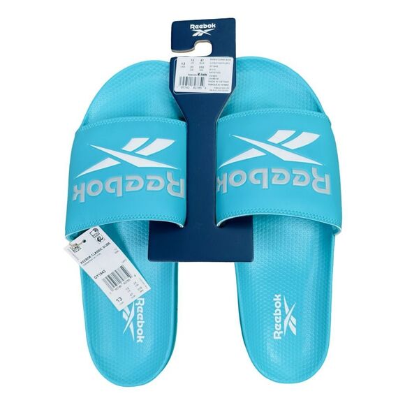 Reebok Classic Slide - Classic Teal / Ftwr White / Pure Grey 3 - Size 13 - Picture 1 of 10